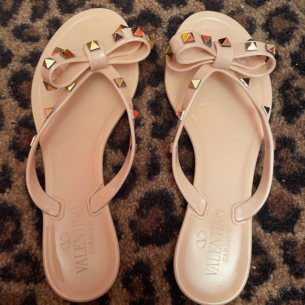 Valentino Rock Stud Sandals Size 6